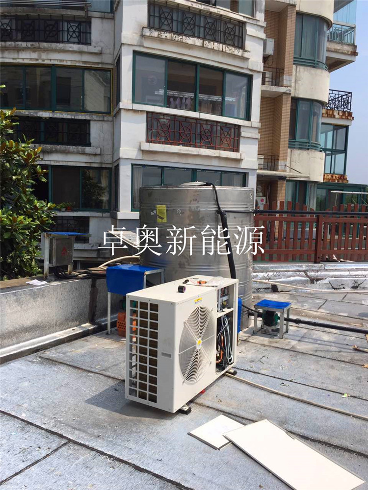 無錫辰美賓館太陽能加空氣能熱水