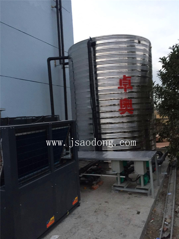 揚州晶櫻光電宿舍樓熱水系統(tǒng)