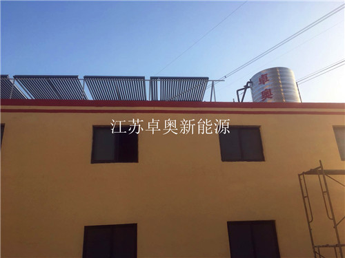 無錫巨力重工員工洗澡熱水系統