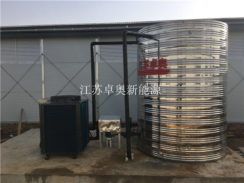 中鐵12局南京工地項目部空氣能系統(tǒng)